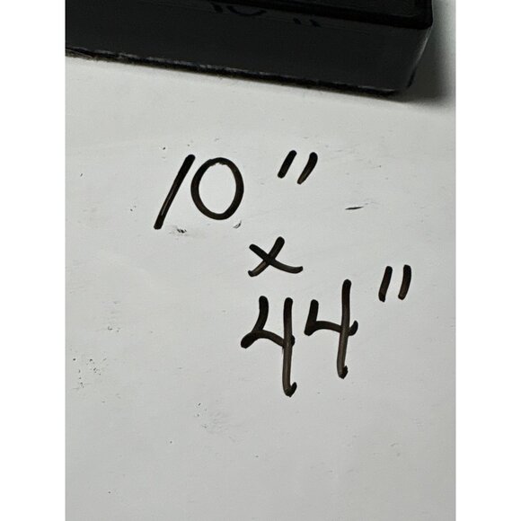 Green & Black Geometric Pattern Fabric 10" x 44" Cotton Blend for Sewing or Craf - Picture 4 of 5